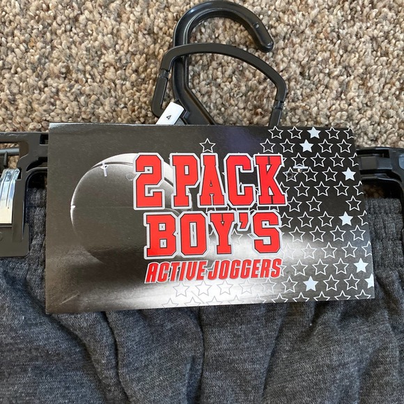 2pack Boy's Active Joggers - Size 4 - Picture 2 of 3